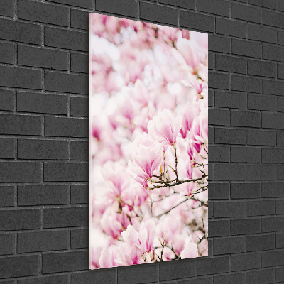 Tablou pe acril flori magnolia