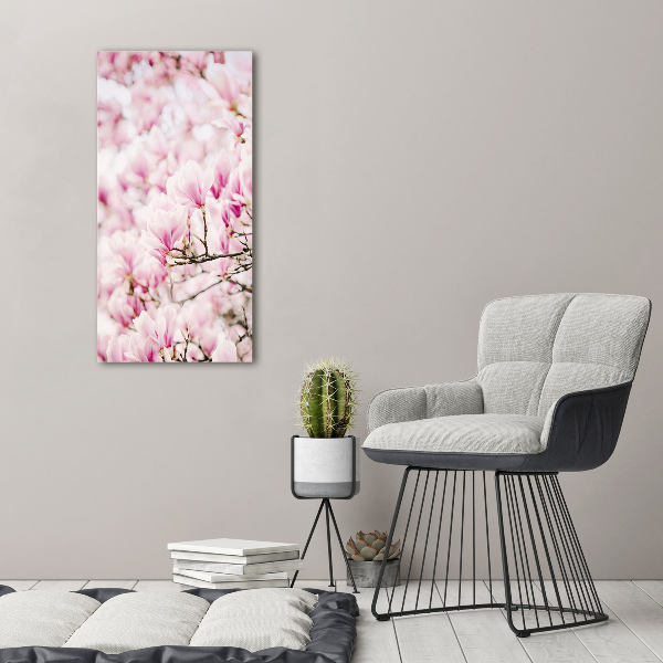 Tablou pe acril flori magnolia