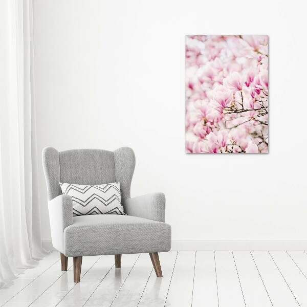 Tablou pe acril flori magnolia