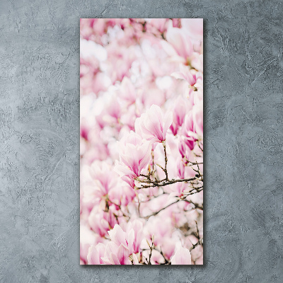 Tablou pe acril flori magnolia