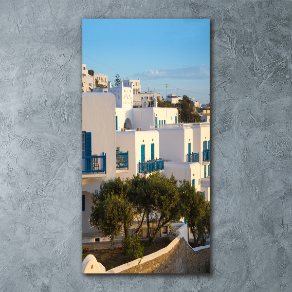 Tablou acrilic Mykonos Grecia