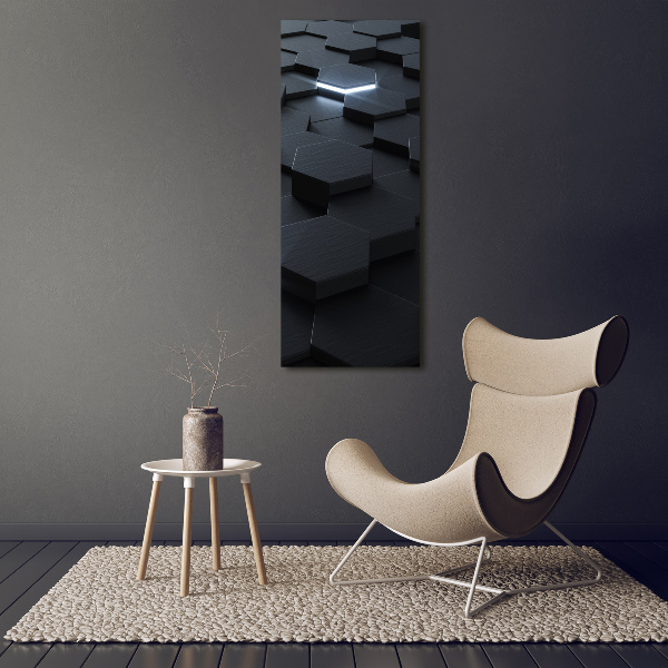 Tablou sticlă acrilică abstracțiune