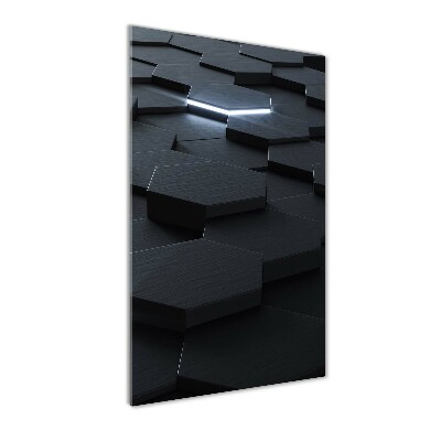 Tablou sticlă acrilică abstracțiune