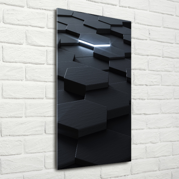 Tablou sticlă acrilică abstracțiune