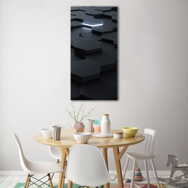 Tablou sticlă acrilică abstracțiune