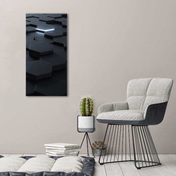 Tablou sticlă acrilică abstracțiune