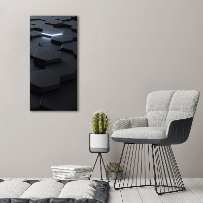 Tablou sticlă acrilică abstracțiune