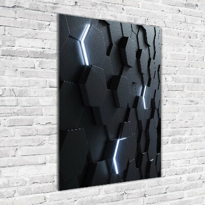 Tablou sticlă acrilică abstracțiune