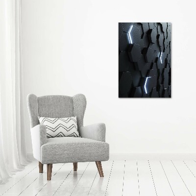 Tablou sticlă acrilică abstracțiune