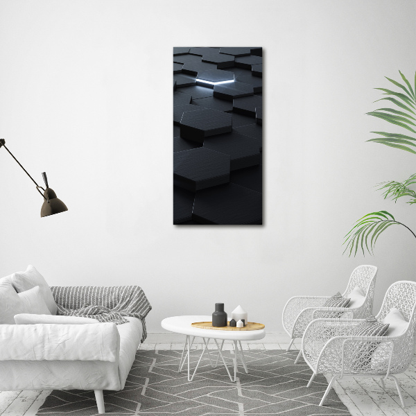Tablou sticlă acrilică abstracțiune