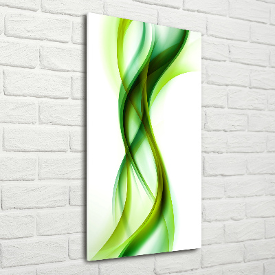 Tablou acrilic valuri abstracte