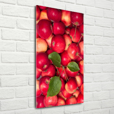 Tablou acrilic mere roșii