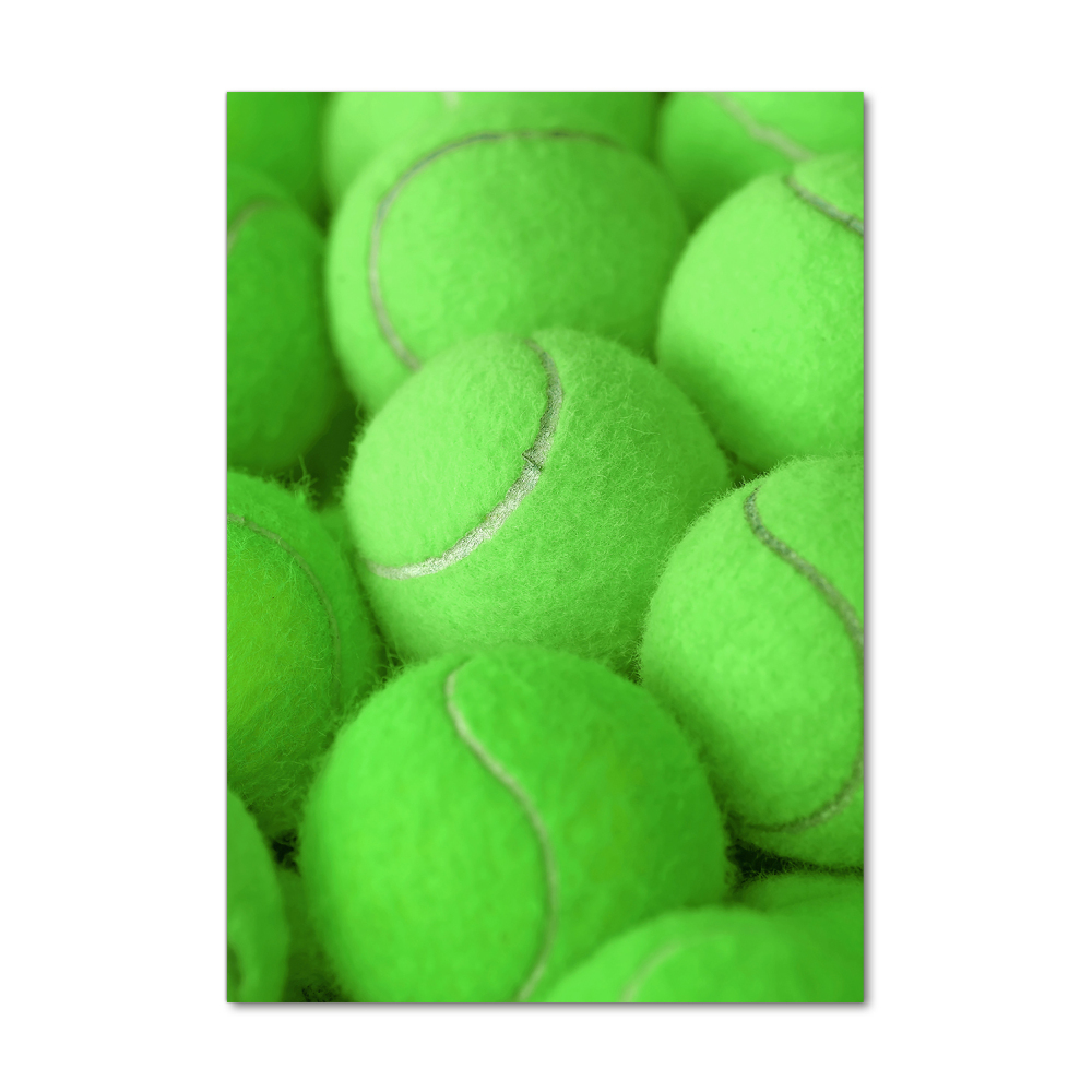 Tablou pe acril mingi de tenis