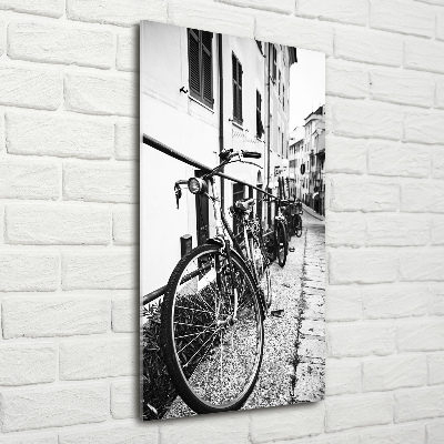 Tablou acrilic biciclete urbane