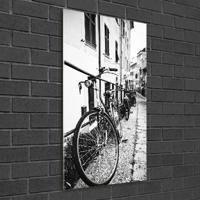Tablou acrilic biciclete urbane