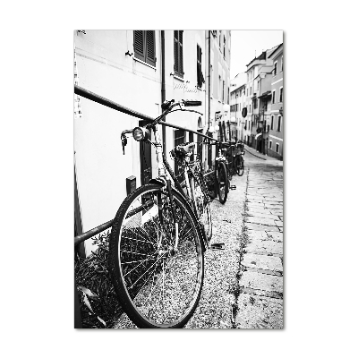 Tablou acrilic biciclete urbane
