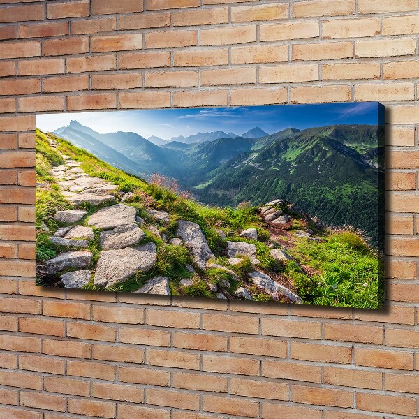 Tablou pe pânză canvas Sunrise Tatry