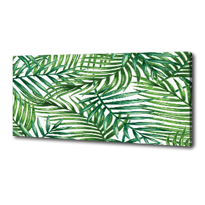 Print pe canvas frunze de palmier