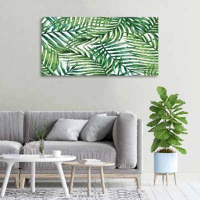 Print pe canvas frunze de palmier