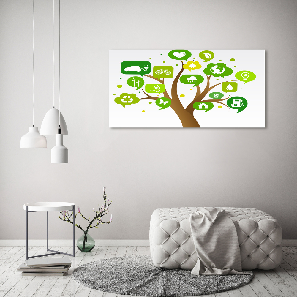 Imprimare tablou canvas copac ecologic