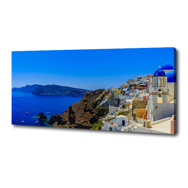 Imprimare tablou canvas Santorini Grecia