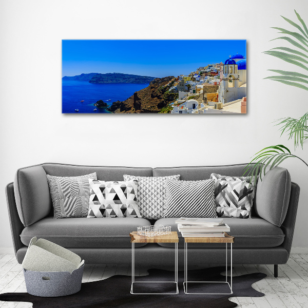 Imprimare tablou canvas Santorini Grecia