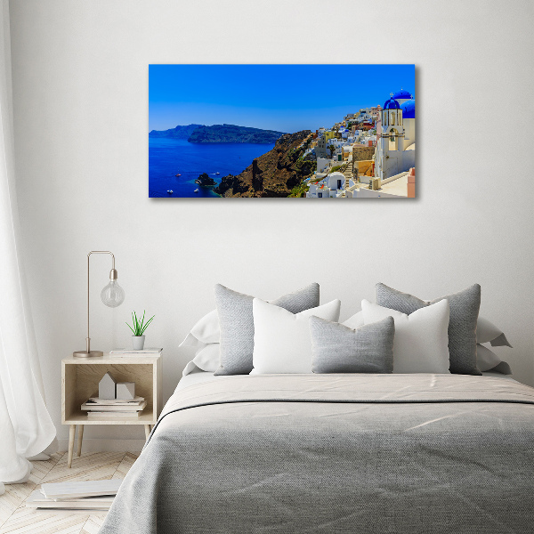 Imprimare tablou canvas Santorini Grecia