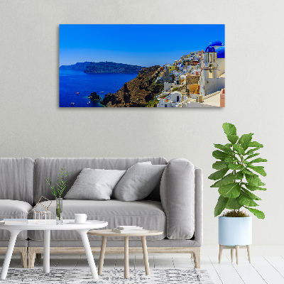 Imprimare tablou canvas Santorini Grecia