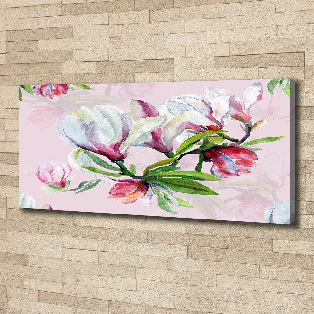Tablou pe pânză canvas flori magnolia