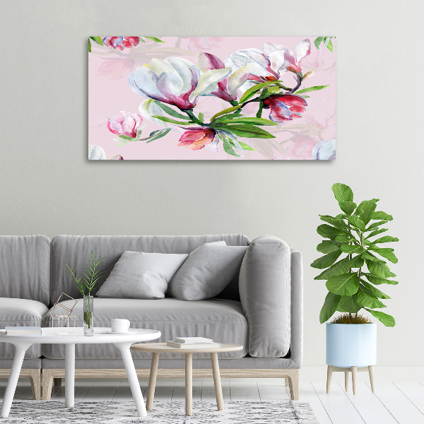 Tablou pe pânză canvas flori magnolia