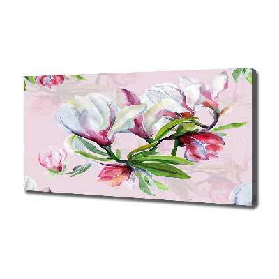 Tablou pe pânză canvas flori magnolia