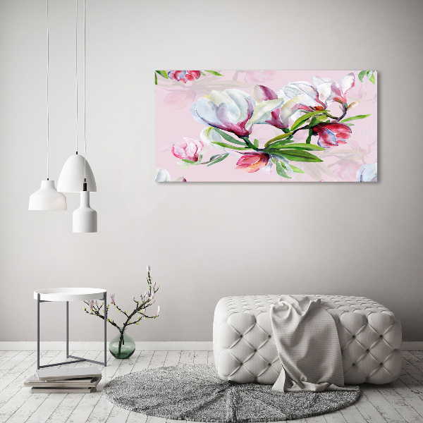 Tablou pe pânză canvas flori magnolia