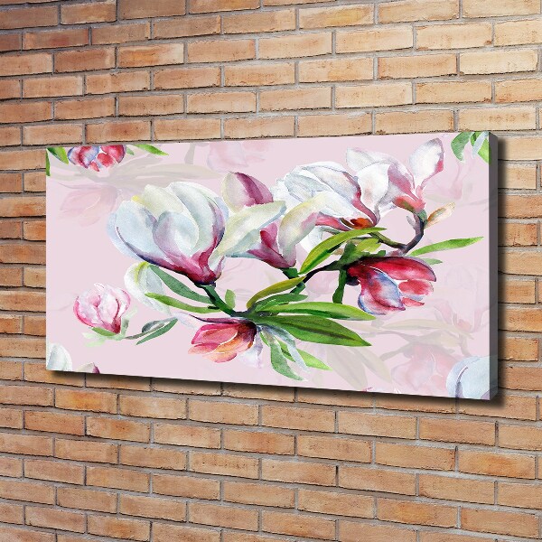 Tablou pe pânză canvas flori magnolia