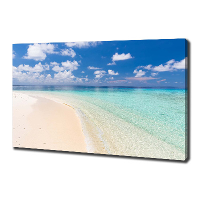 Print pe canvas Plajă în Maldive