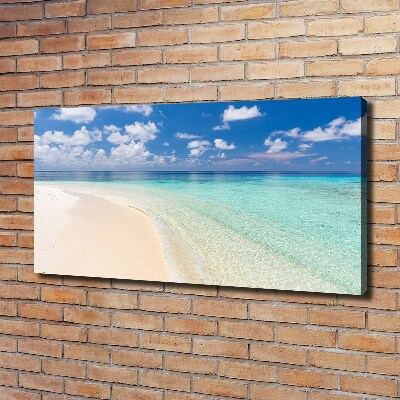 Print pe canvas Plajă în Maldive