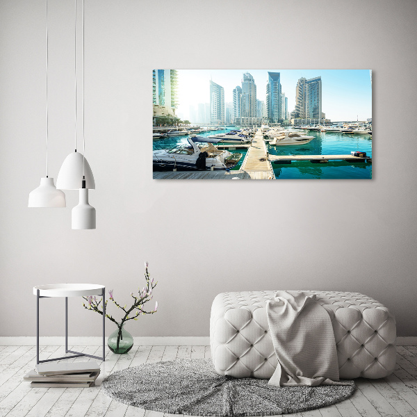 Imprimare tablou canvas Marina in Dubai