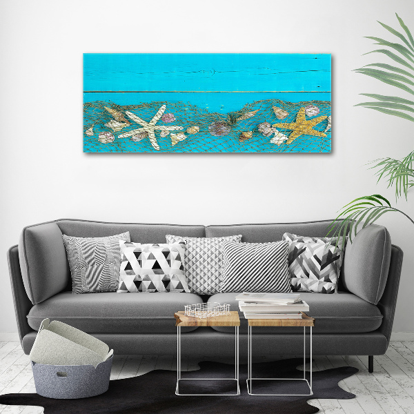 Imprimare tablou canvas Starfish și scoici