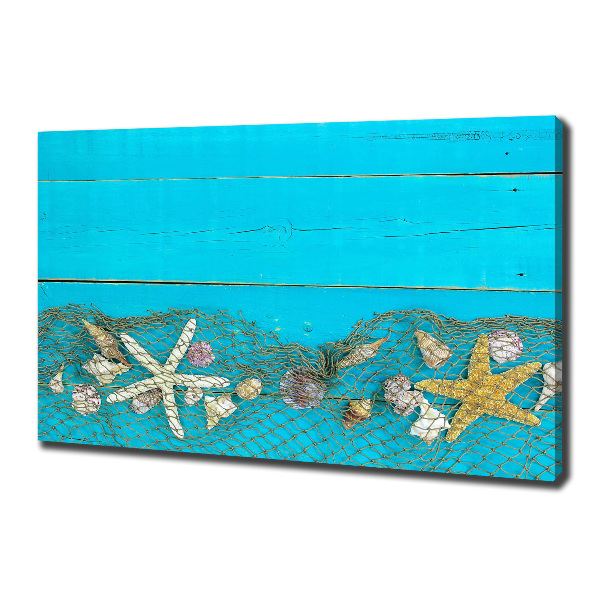 Imprimare tablou canvas Starfish și scoici