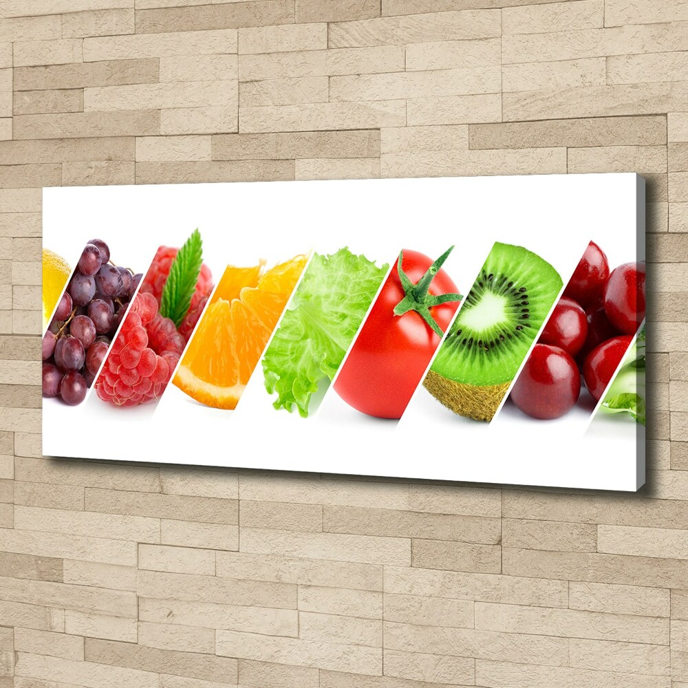 Tablou canvas Fructe si legume