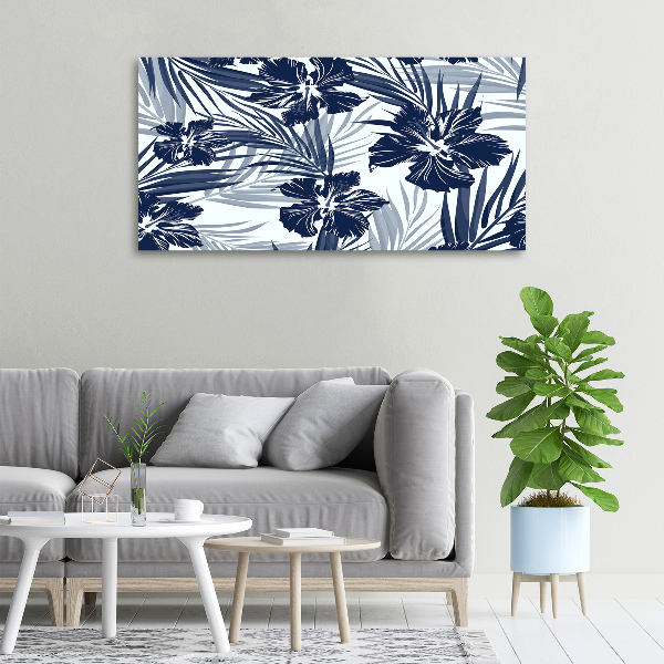 Tablou canvas flori tropicale