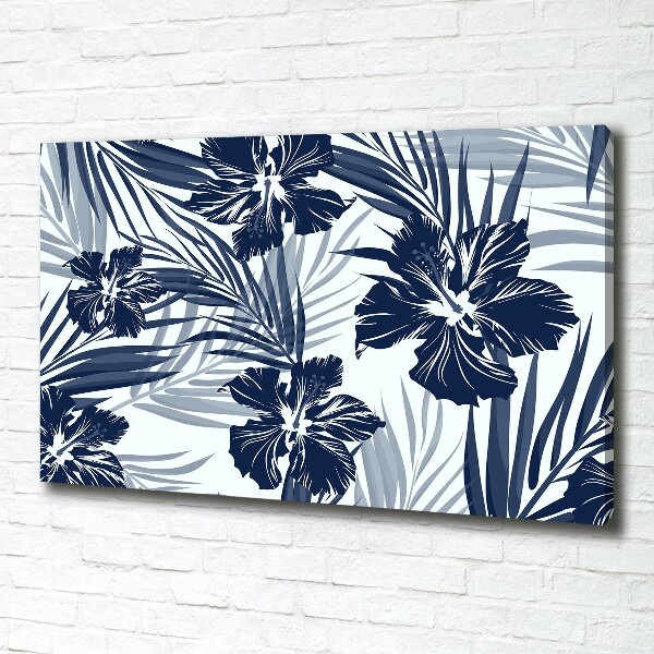 Tablou canvas flori tropicale