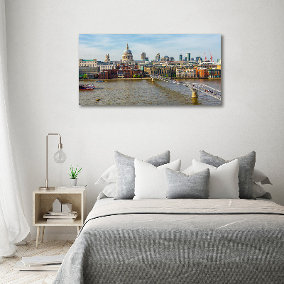 Print pe canvas Thames Londra