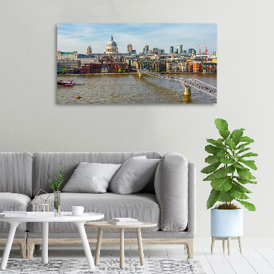 Print pe canvas Thames Londra