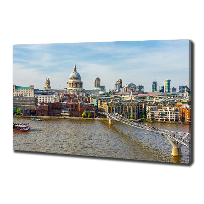 Print pe canvas Thames Londra