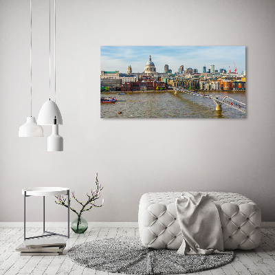 Print pe canvas Thames Londra