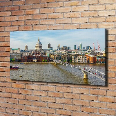 Print pe canvas Thames Londra