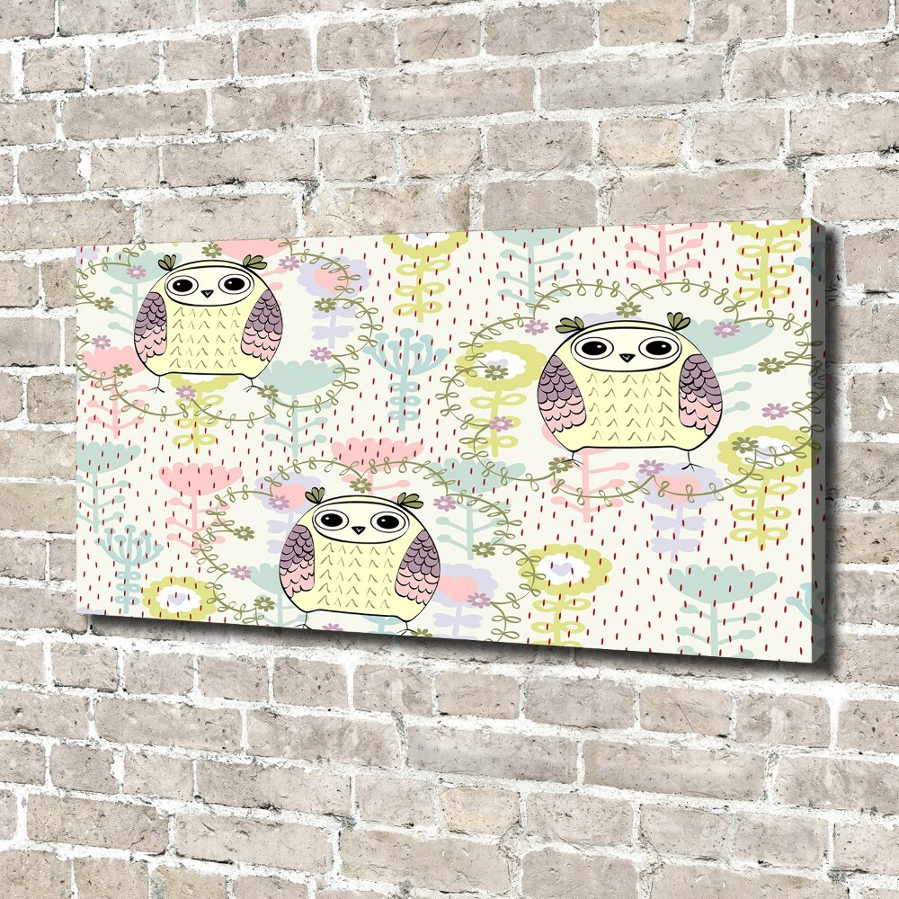 Tablou pe pânză canvas Owls