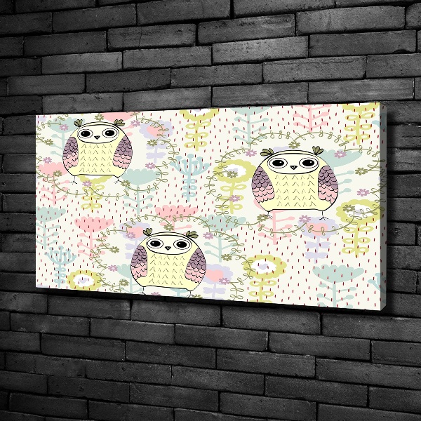 Tablou pe pânză canvas Owls