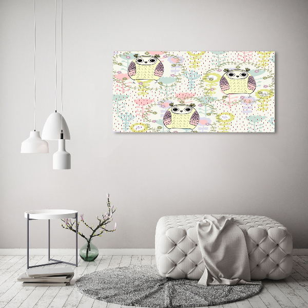 Tablou pe pânză canvas Owls