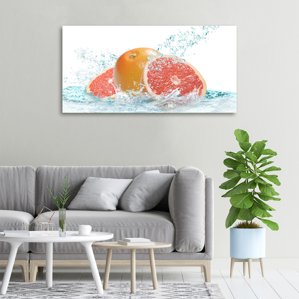 Tablou pe pânză canvas grapefruit